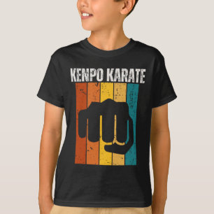 T-shirt Kenpo Karate Vintage Retro les années 70 Design Am