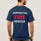 T-SHIRT KENSINGTON, FEU ET DÉLIVRANCE (Dos)
