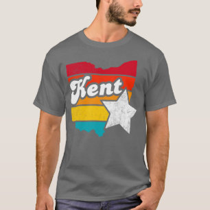 T-shirt Kent Ohio Souvenir Vintage en détresse 2