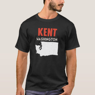 T-shirt Kent Washington USA State America Travel Washingto
