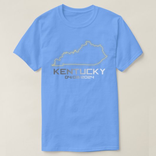 T-shirt Kentucky America Astronomy Total Solar Eclipse 202 (Design devant)
