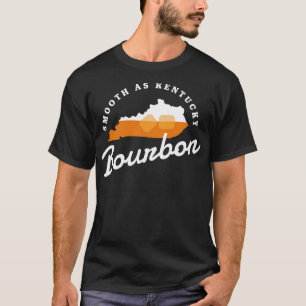 T-shirt Kentucky Bourbon Smooth As Kentucky Bourbon KY Whi