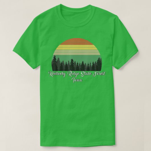 T-shirt Kentucky Ridge State Forest (Design devant)