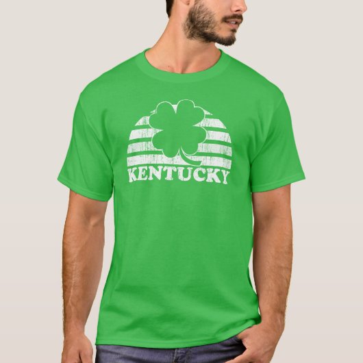T-shirt Kentucky St. Patrick's Day Sunrise irlandais (Devant)