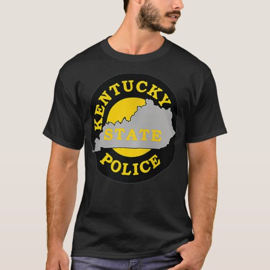 T-shirt Kentucky State Police Zip  (Devant)