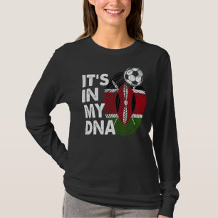 T-shirt Kenya Dans Mon Adn Kenyan Drapeau Équipe Kenya 1