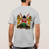 T-shirt Kenya Fête de l'indépendance du drapeau (Dos)