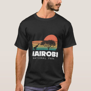 T-shirt Kenya Parc national de Nairobi Afrique Serengeti