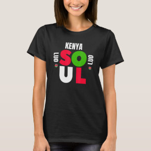 T-shirt Kenya Soul Luo Groupe Ethnique Ancêtre Initiation