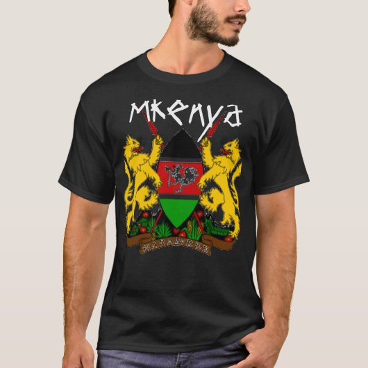 T-shirt Kenyaarms22, mkenya (Devant)