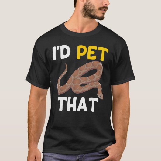 T-shirt Kenyan Sand Boa Snake Owner I d Pet That 1 (Devant)