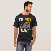 T-shirt Kenyan Sand Boa Snake Owner I d Pet That 1 (Devant entier)