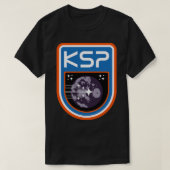 T-shirt Kerbal Programme spatial Badge Eve (Design devant)