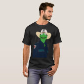T-shirt Kermit Kat Kermit Nicole Haught Wynonna Earl (Devant entier)
