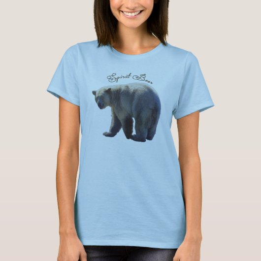 T-shirt Kermode Ours Vêtements de soutien de la faune (Devant)