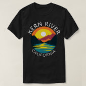 T-shirt Kern River California Sequoia Forest Kernville Ret (Design devant)