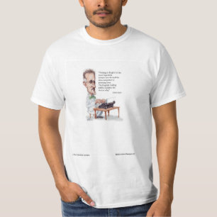 T-shirt Kerr/Londres James Joyce & English Is Torture Cita