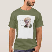 T-shirt Kerr/Londres James Joyce et la citation "God Spoke (Devant)