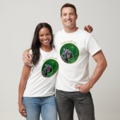 T-shirt Kerry Blue Terrier Peace (Unisexe)