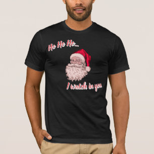 T-shirt Kerstman stemming