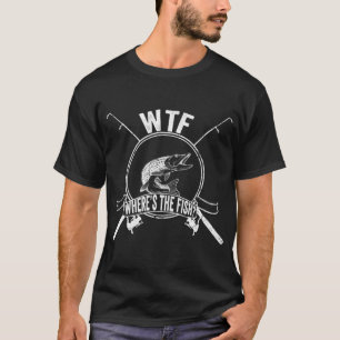 T-shirt Keskidi le poisson Drôle de pêche pour papa pêcheu