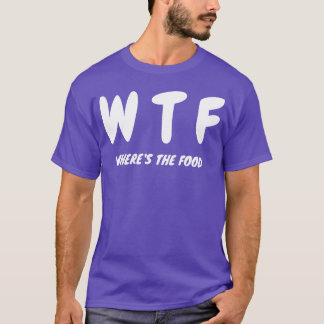 T-shirt Keskidi où est la nourriture été vintage