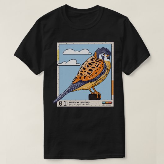 T-shirt Kestrel américain (Design devant)