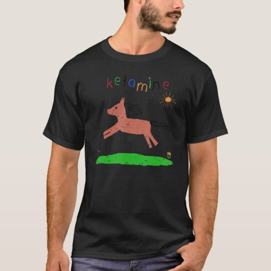 T-shirt Ketamine Horse Urgence (Devant)