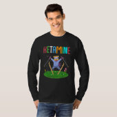 T-shirt Ketamine Skiing Jumping Bear (Devant entier)