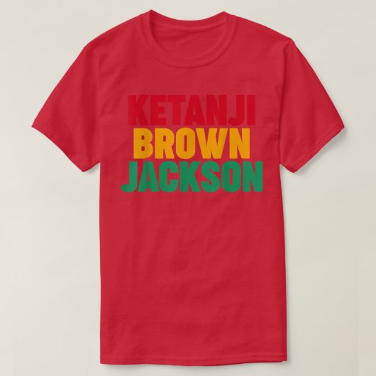 T-shirt Ketanji Brown Jackson (Design devant)