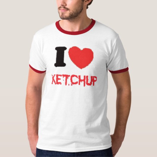 T-shirt ketchup (Devant)
