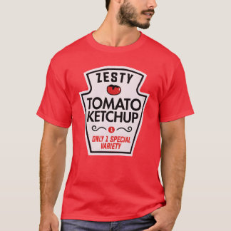 T-shirt Ketchup Halloween Costume fille