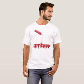 T-shirt Ketchup tomate rouge (Devant entier)