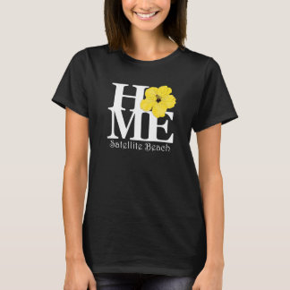 T-shirt Ketmie satellite À LA MAISON de jaune de plage