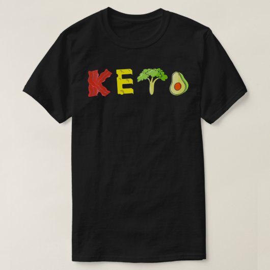 T-shirt Keto Diet Idées cadeaux Ketones Bacon Kit pour hom (Design devant)