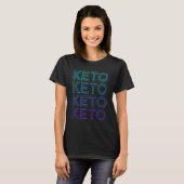 T-shirt Keto Diet Retro Ketogénique Diet Keto (Devant entier)