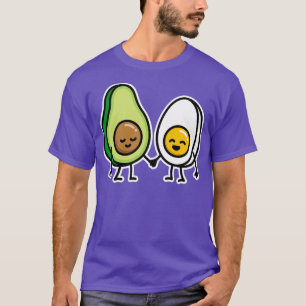 T-shirt Keto Egg Avocado Ketogo Ketose basse carb Diet