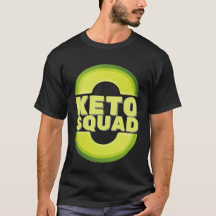 T-shirt Keto Low Carb Diet Et Ketogénique Dieters Avocado