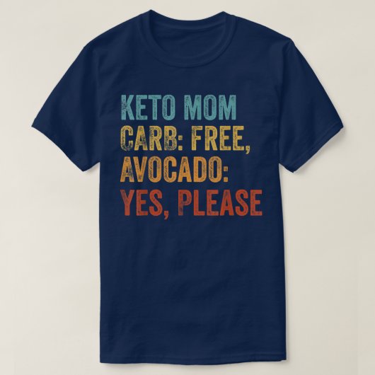 T-shirt Keto maman (Design devant)