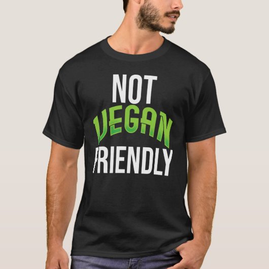 T-shirt Keto Meat Not Vegan Friendly Chicken Bacon Dietic (Devant)