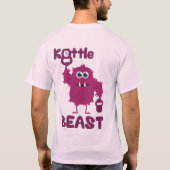T-shirt Kettle Beast (mignon monstre kettlebell) (Dos)