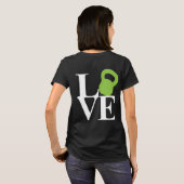 T-shirt Kettlebell Love (Dos entier)