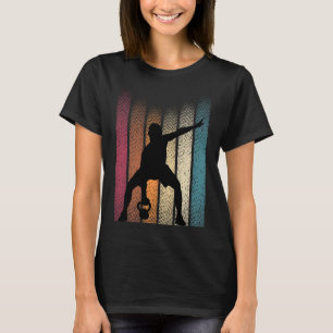 T-shirt Kettlebell Retro Workout Powerlifter Bodybuilder