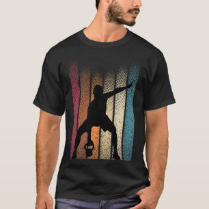 T-shirt Kettlebell Retro Workout Powerlifter Bodybuilder
