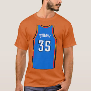T-shirt Kevin Durant Oklahoma City Jersey Qiangy 2