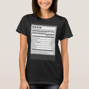 T-shirt Kevin Information et faits indéniables