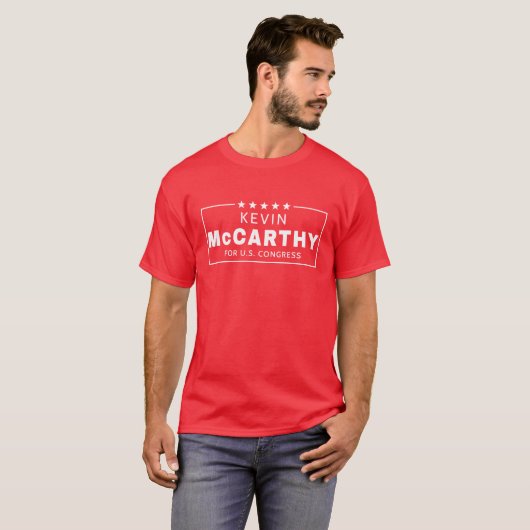 T-shirt Kevin McCarthy 2022 Élections sénatoriales Califor (Devant entier)