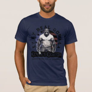 T-shirt Kevin's Corner EY EY Real Gorilla Emblem