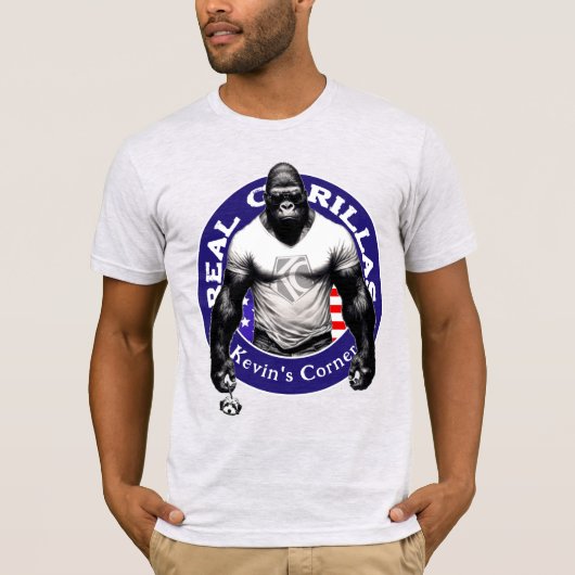 T-shirt Kevins Corner VRAI GORILLAS (Devant)