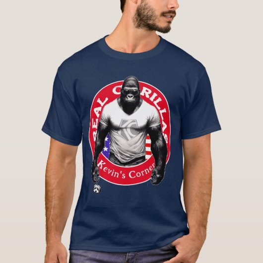 T-shirt Kevins Corner VRAI GORILLAS (Devant)